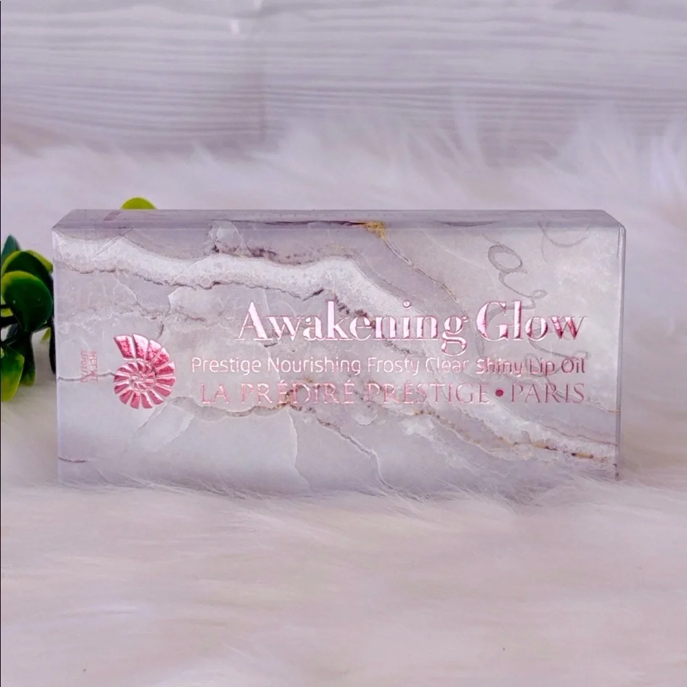 Awakening Glow Prestige Nourishing Frosty Clear Shiny Lip Oil